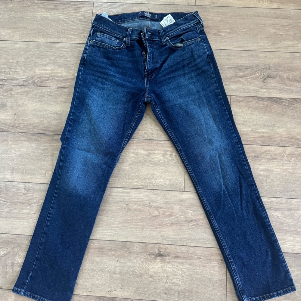 Hollister Denim Slim Straight Jeans